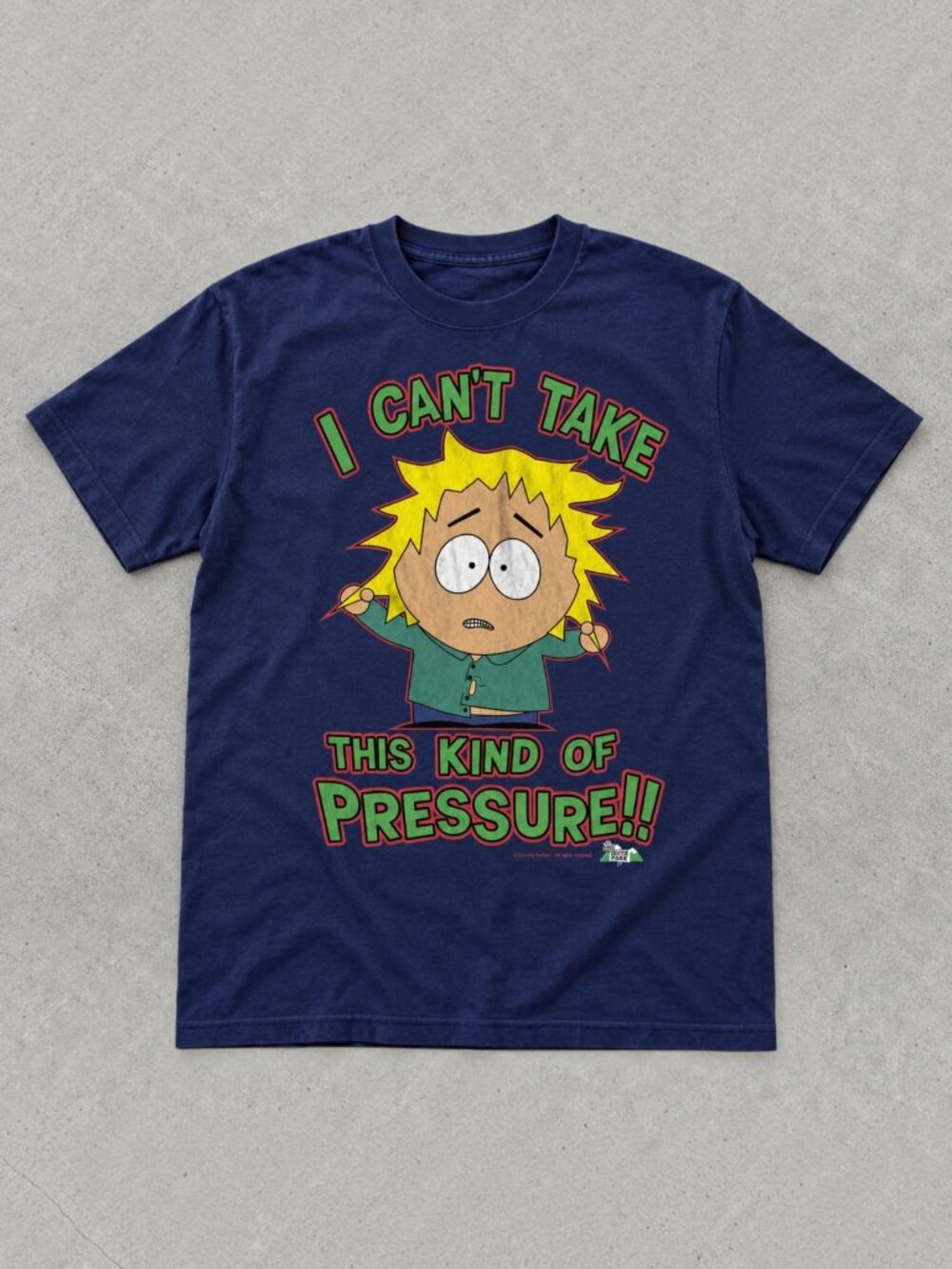 Gildan South Park Tweek Pressure Navy Graphic T-Shirt